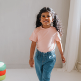 Παιδικό μπλουζάκι Bamboo Everyday Soft Pink