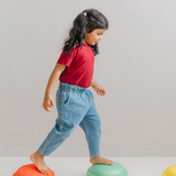 Παιδικό μπλουζάκι Bamboo Everyday Deep Burgundy