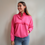 Θηλασμός Fleece ρετρό ροζ