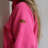 Θηλασμός Fleece ρετρό ροζ