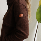 Θηλασμός Fleece Brown