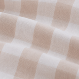 Gingham-avonturenbroek Oatmeal
