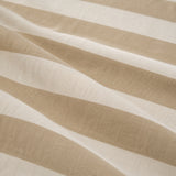 Vestito per l'allattamento a righe Beige / Bianco