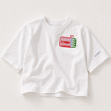 T-shirt enfant oversize « Sardines blanches »