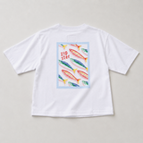 T-shirt enfant oversize « Sardines blanches »