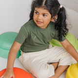 Παιδικό μπλουζάκι Bamboo Everyday Forest Green