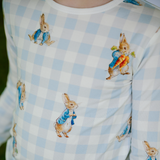 Dziecięcy zestaw PJ Peter's Gingham Hop