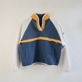 Θηλασμός Fleece ρετρό μπλε